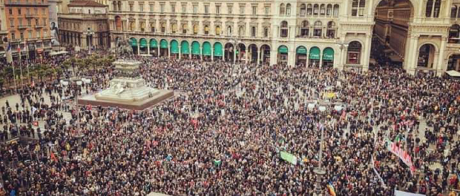 milan protests